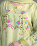 Olivae - (premium viscose lawn)