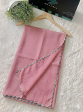 Pink Chiffon Dupatta