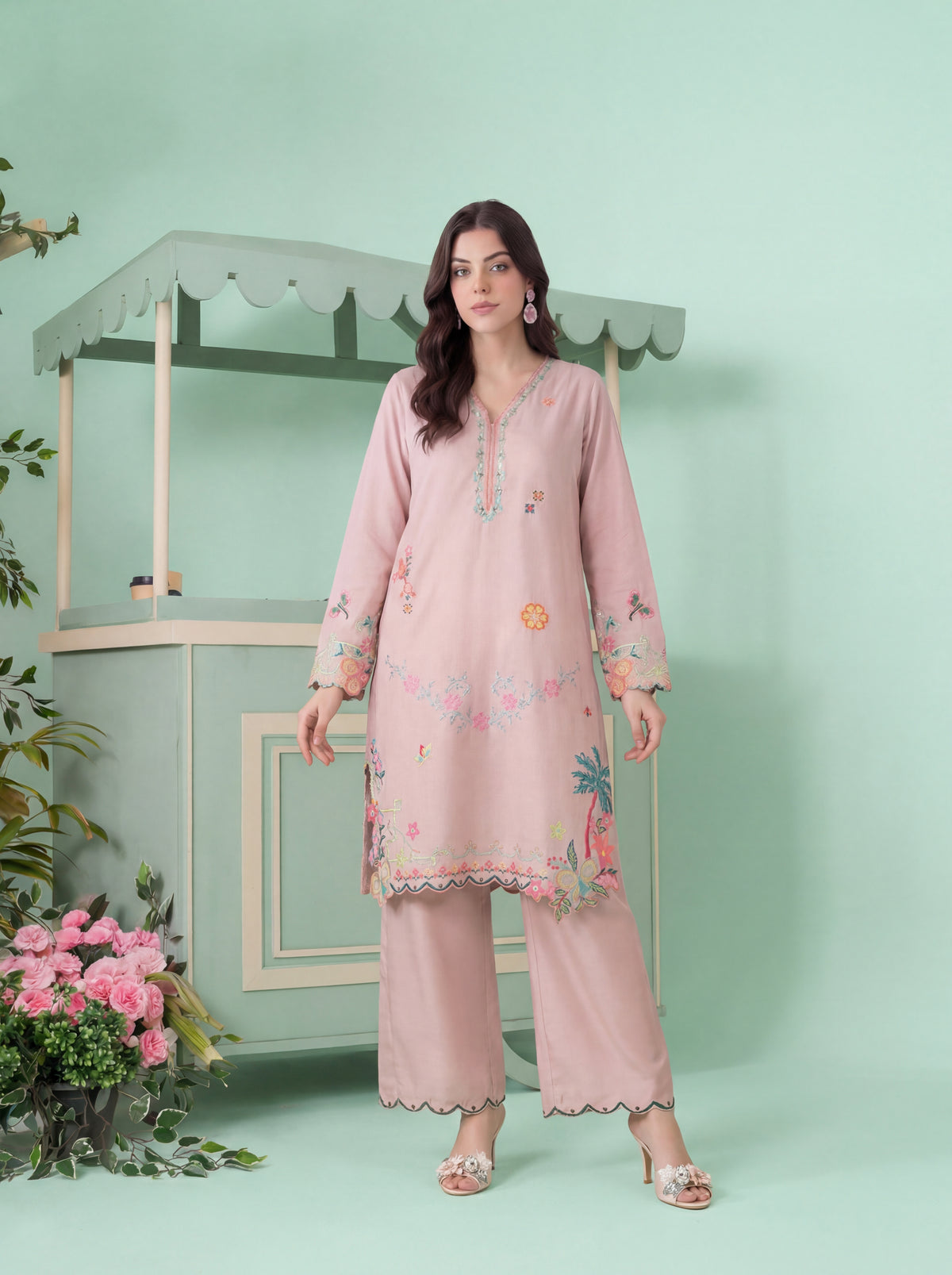 Tea Rose - (premium wrinkle-free blended)