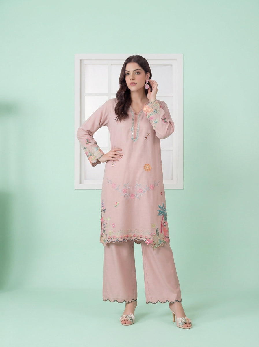 Tea Rose - (premium wrinkle-free blended)