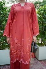 Scarlet Whisper - (premium cotton cambric)