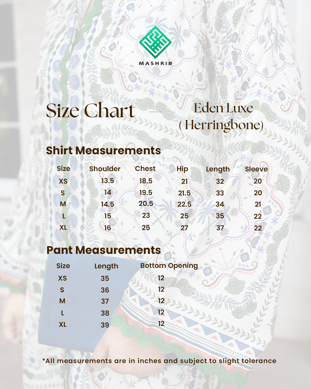 Eden Luxe (Herringbone)