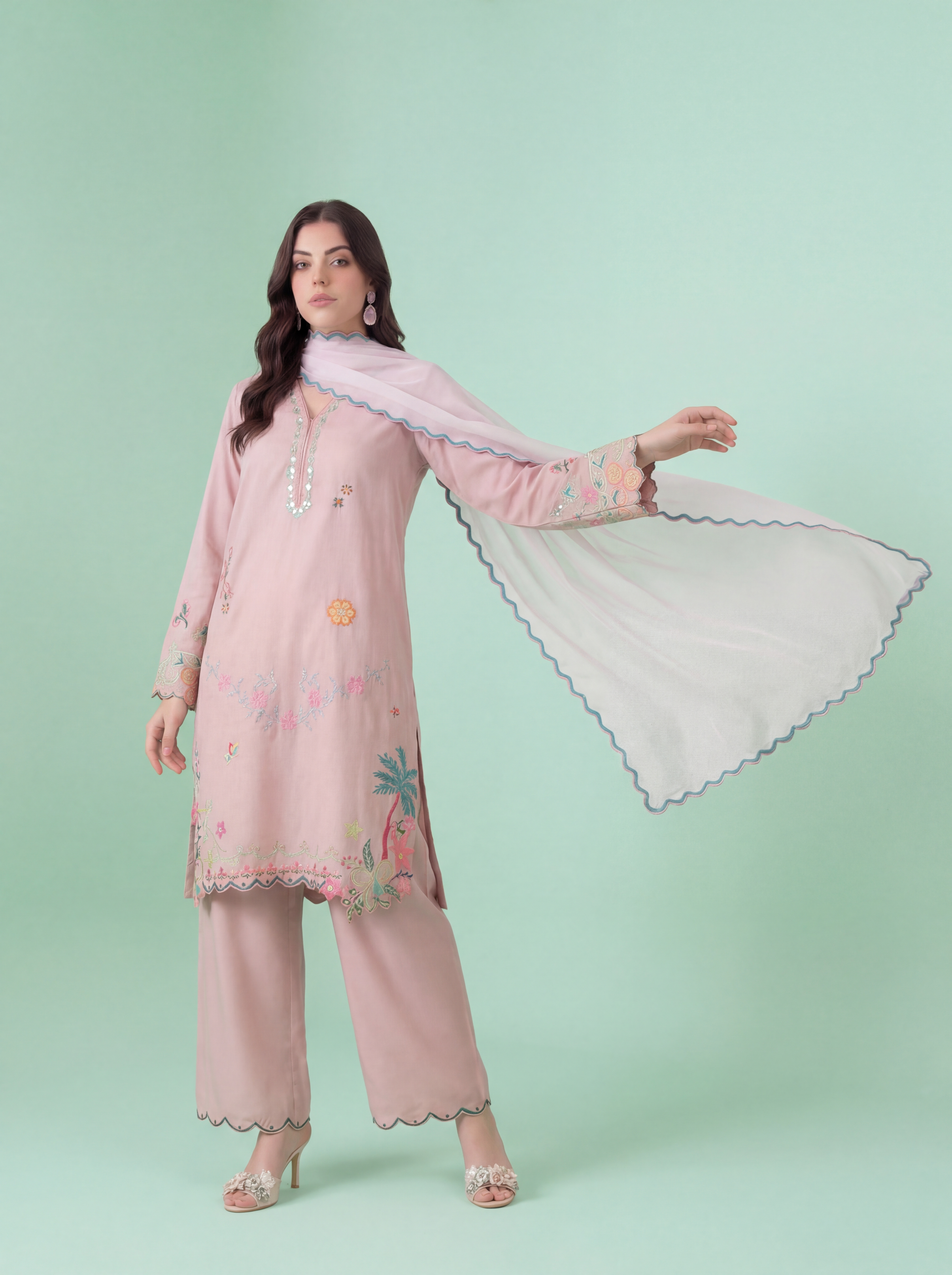 Tea Rose - (premium wrinkle-free blended)