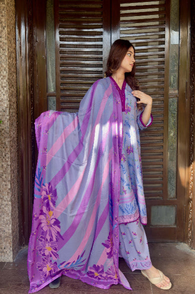 Amethyste Silk Dupatta
