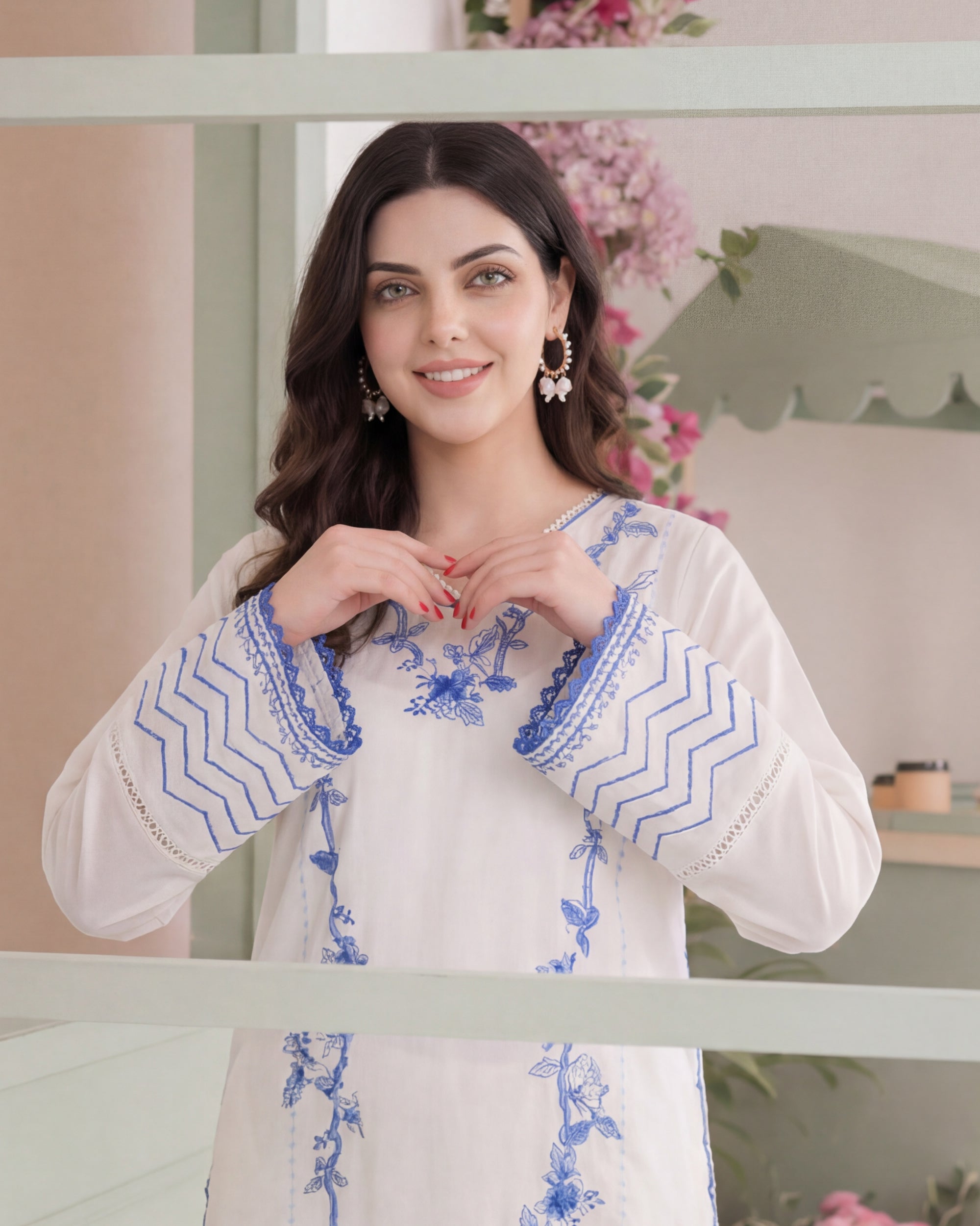 Selene - (silk lawn)